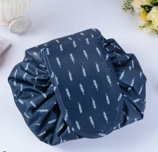 Animal Printing Large Capacity Drawstring Lazy Cosmetic Storage Bag