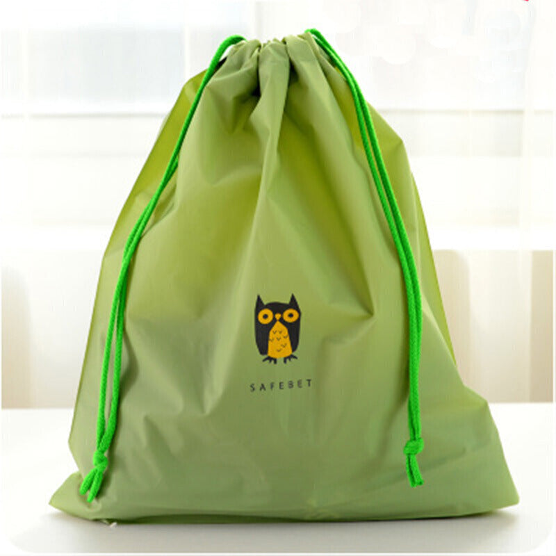 Animal Printing Large Capacity Drawstring Lazy Cosmetic Storage Bag